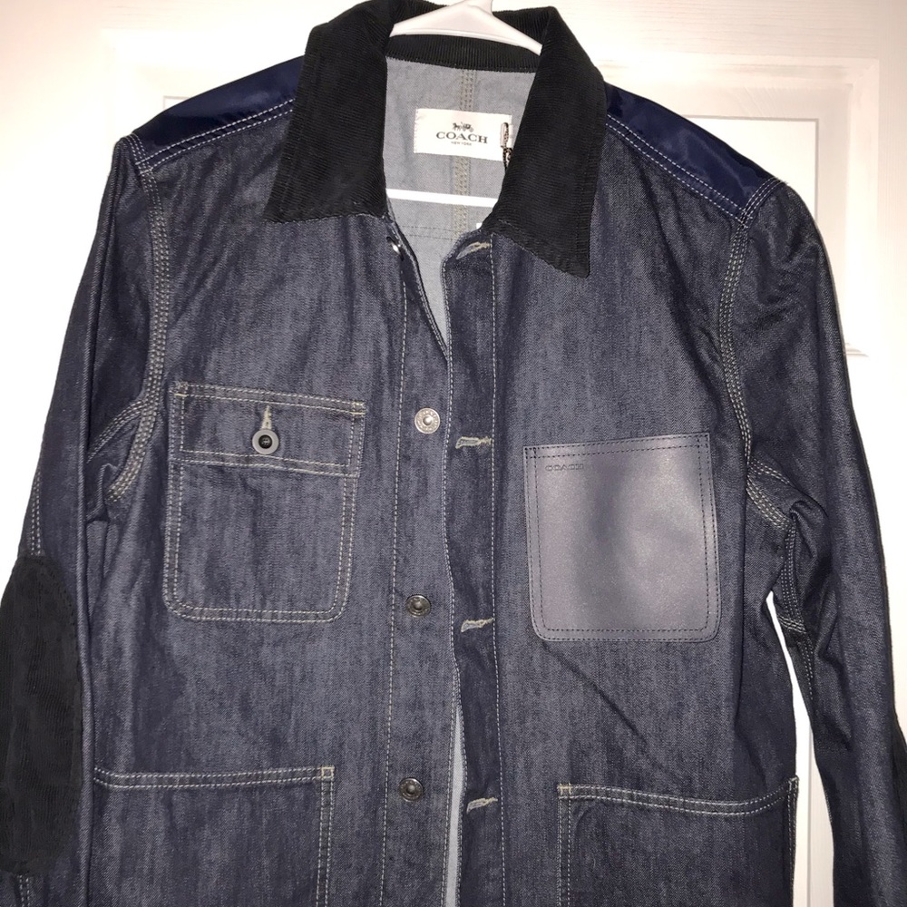 Coach Denim Jacket Size Medium